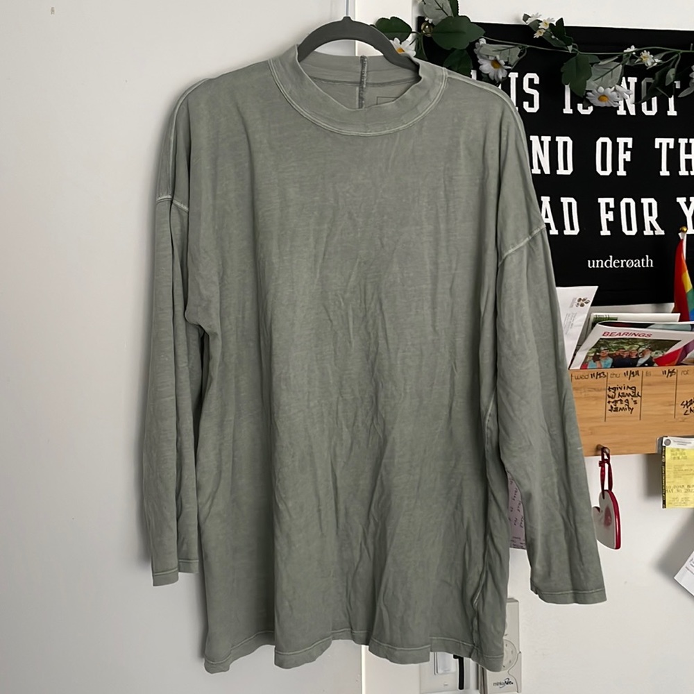 We The Free Mockneck 3/4 Sleeve - Large